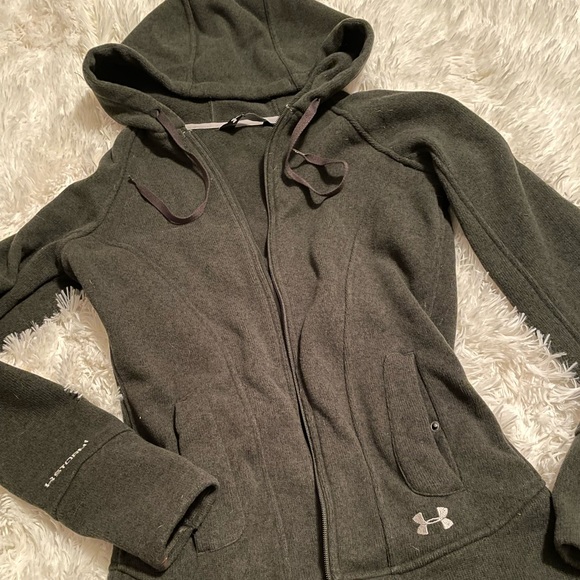 Under Armour Jackets & Coats Ua Green Hoodie Poshmark